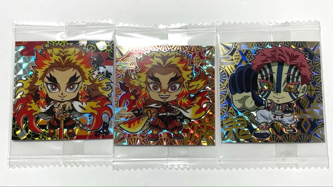 Thumbnail of Kimetsu no Yaiba Deformed Seal Wafer Part 3 Ultra Rare Set