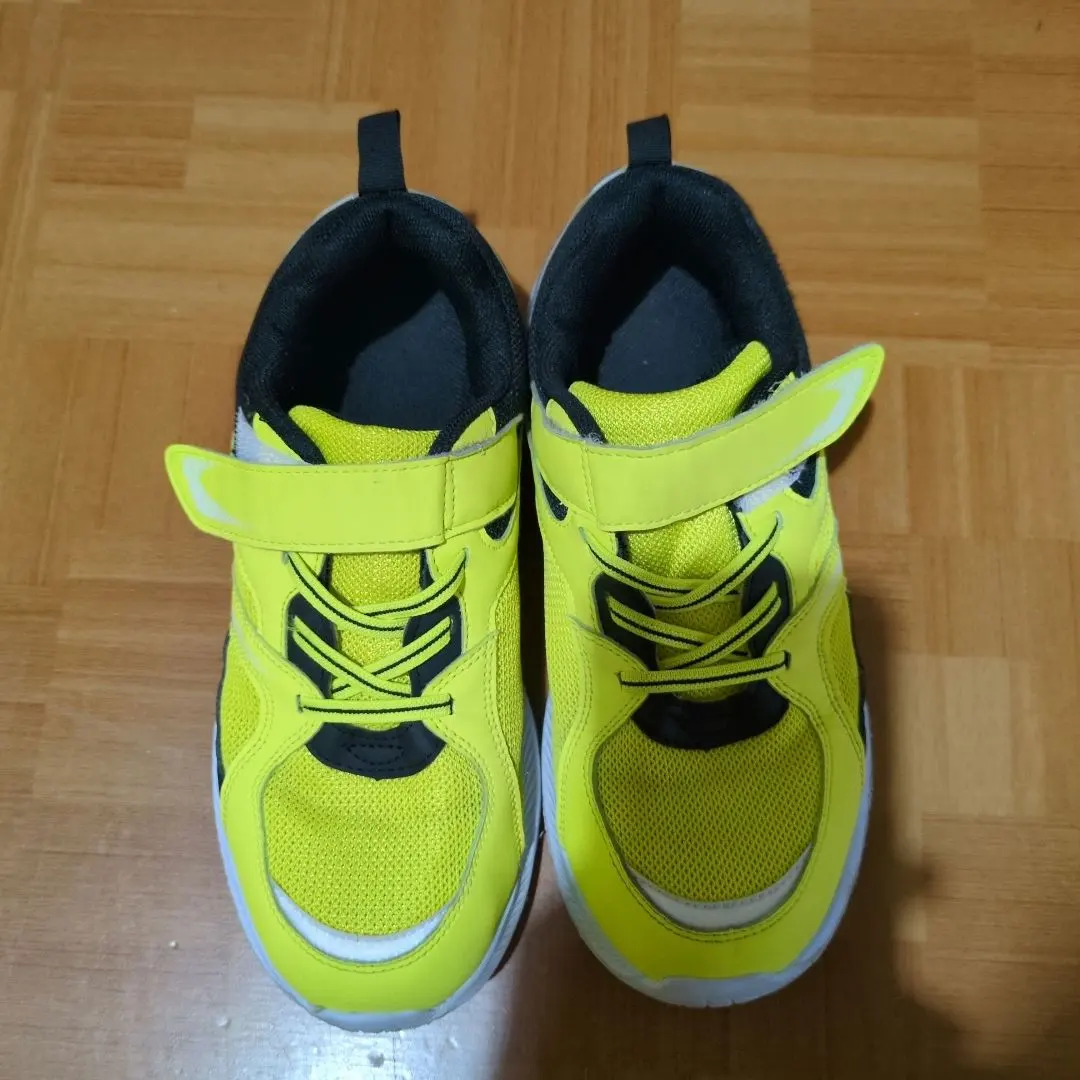 黃色網眼運動鞋 23cm 的縮圖