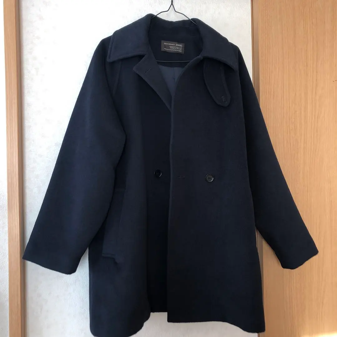 【未使用品】 DOORS 『UR TECH』 ミドル丈コート セール】『UR TECH』ミドル丈コート（ステンカラーコート
