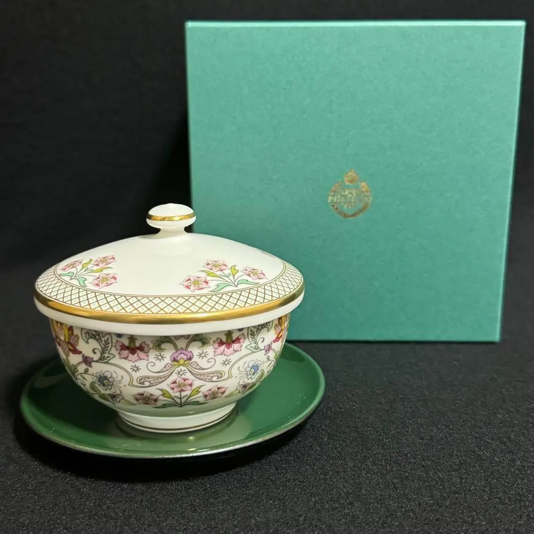 【稀少・未使用】ミントン マジェスティックハドンホール プレート 20cm ミントン（MINTON）マジェスティック ハドンホールプレート