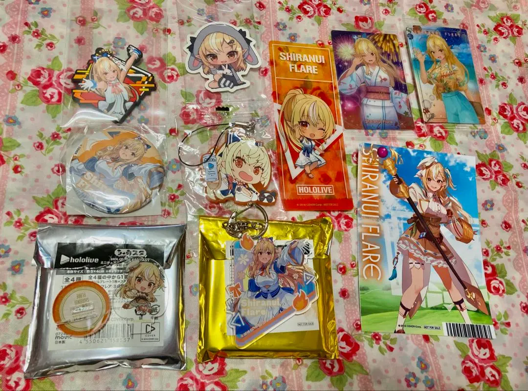 【ホロライブジョイポリスコラボ】不知火フレア キャラクターグッズ 4点セット ホロライブ「不知火フレア」新作フィギュア POP UP PARADEより発売!