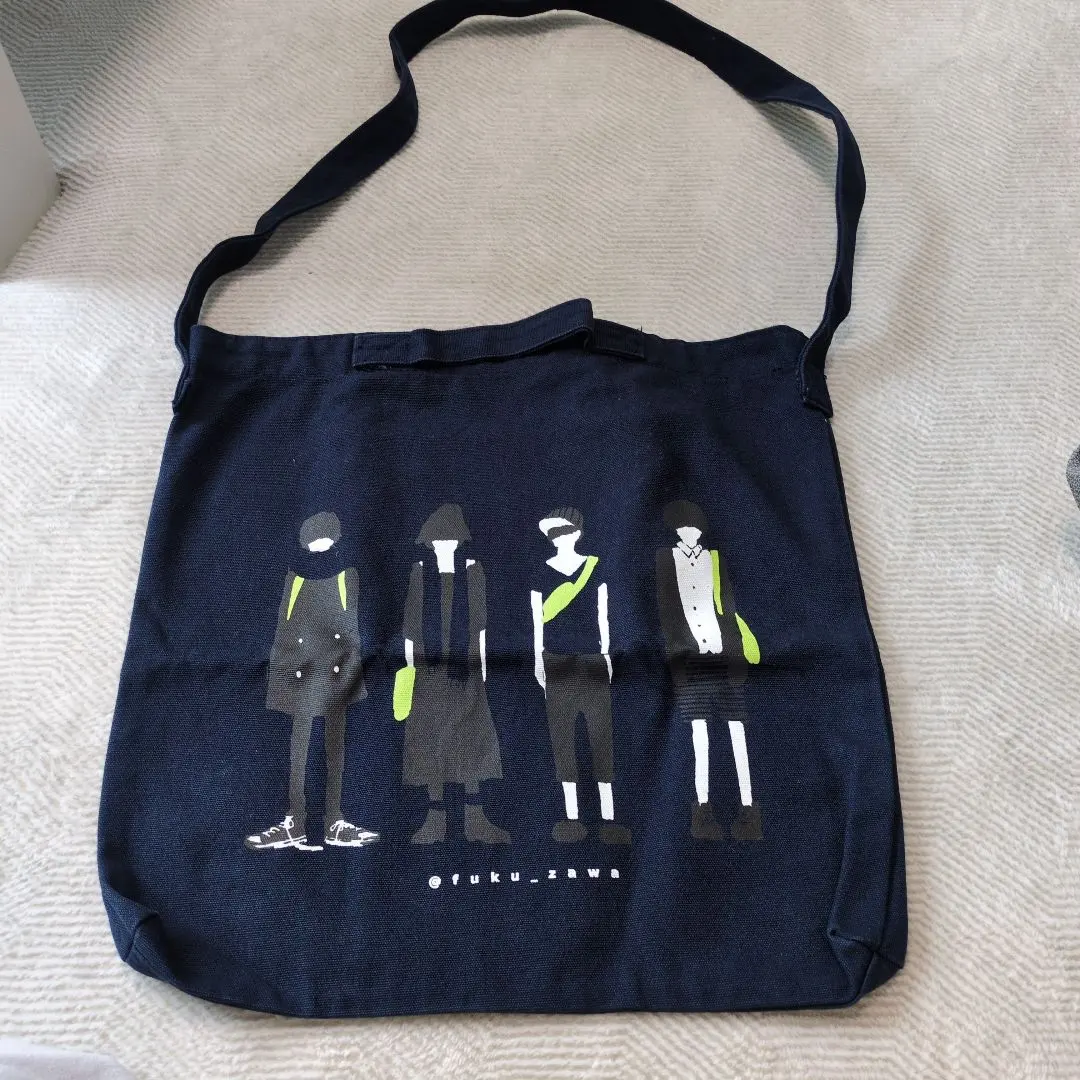 Thumbnail of Fukuzawa Subculture Men's Shoulder Bag (Navy)