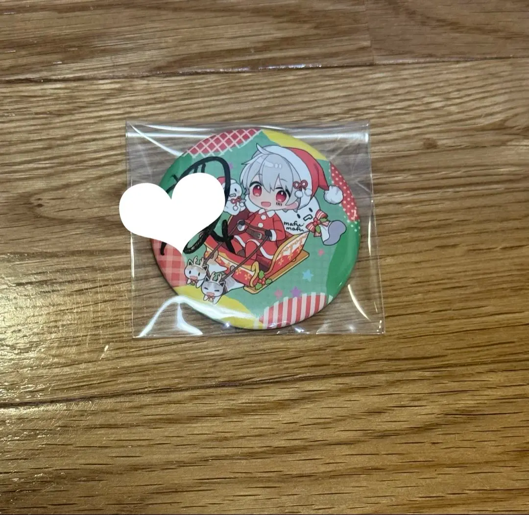 まふまふ  そらまふうらさか缶バッジ　サイン付き まふまふ 缶バッジ 等身 そらまふうらさか 運試し - メルカリ