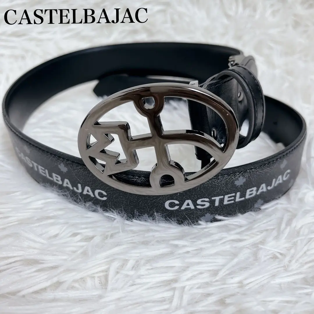 【未開封、未使用新品】CASTELBAJAC スポーツベルト size40 新品タグ付】訳あり CASTELBAJAC SPORT 刺繍レザーベルト｜Yahoo