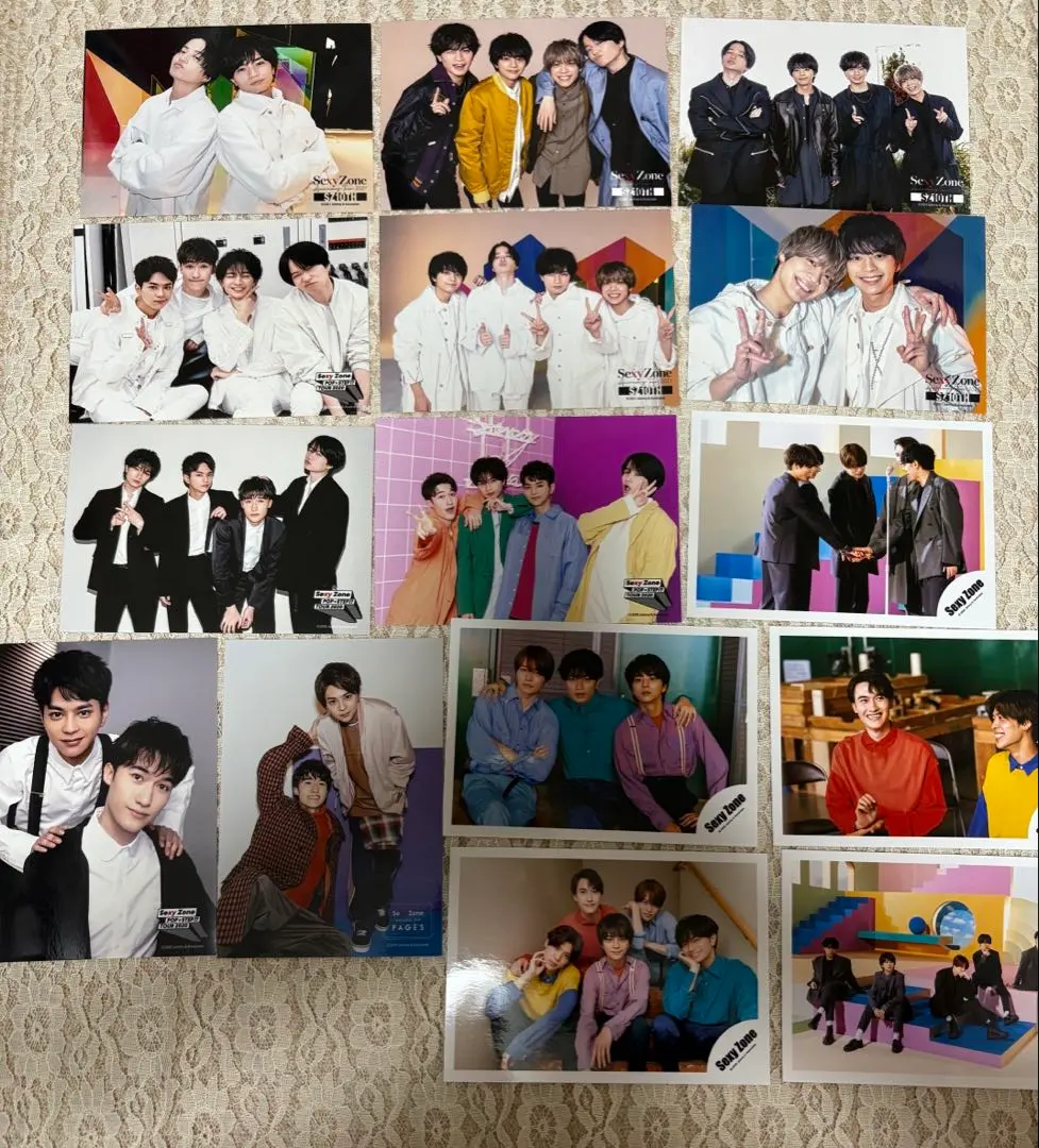 Thumbnail of Sexy Zone timelesz Official Photo Set of 15 (Group)