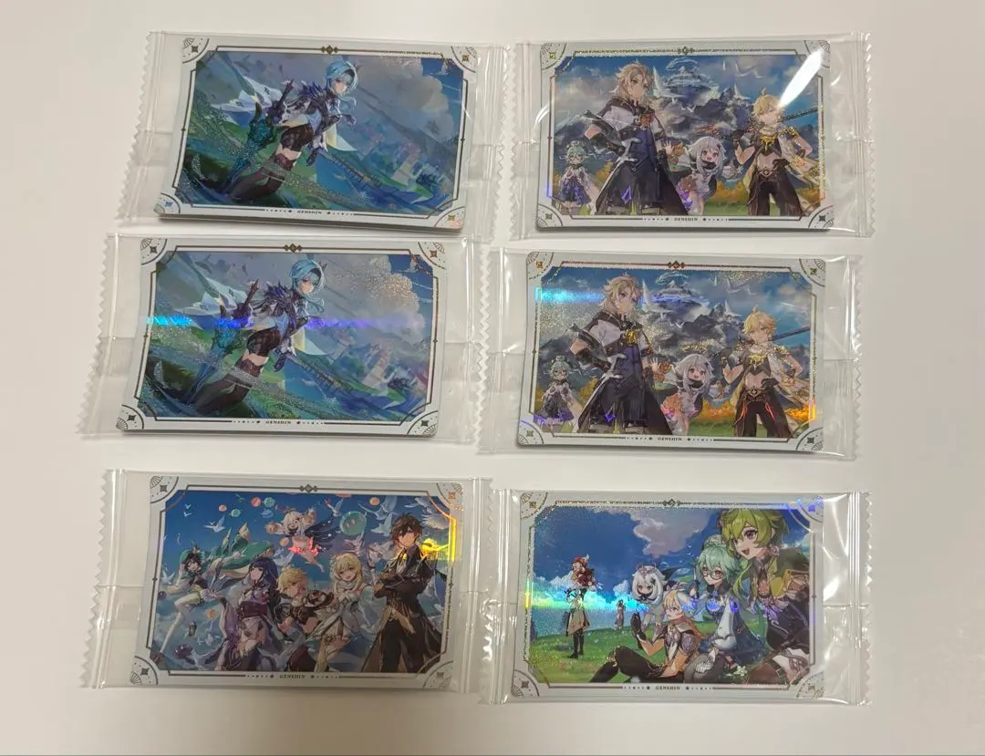 Thumbnail of Genshin Impact Wafer Stickers Mondstadt Gods