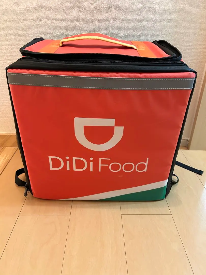 デリバリーバッグ DiDi Food 二個　まとめ　新品　使用品　配達バック デリバリーバッグ DiDi Food 二個まとめ新品使用品配達バック