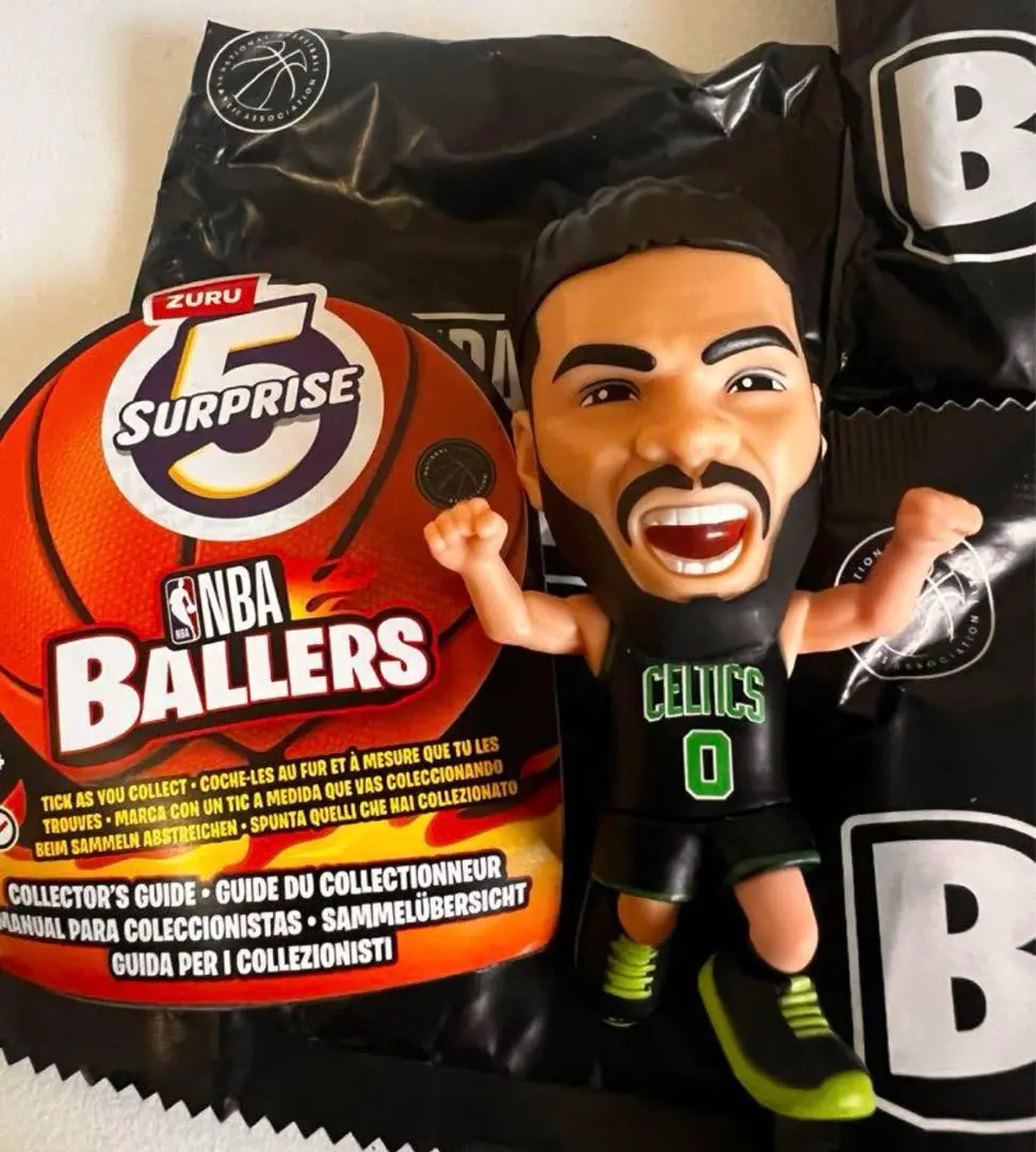 NBA BALLERS バスケットボール 5個セット　テイタム 5 Surprise NBA Ballers by ZURU Surprise Unboxing Basketball