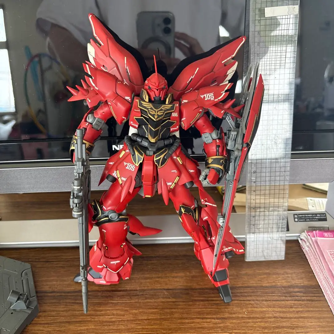 MG 1/100 シナンジュ　パーツのみ完成しません Amazon | MG シナンジュ 1/100 メタル パーツ Ver.Ka チタニウム