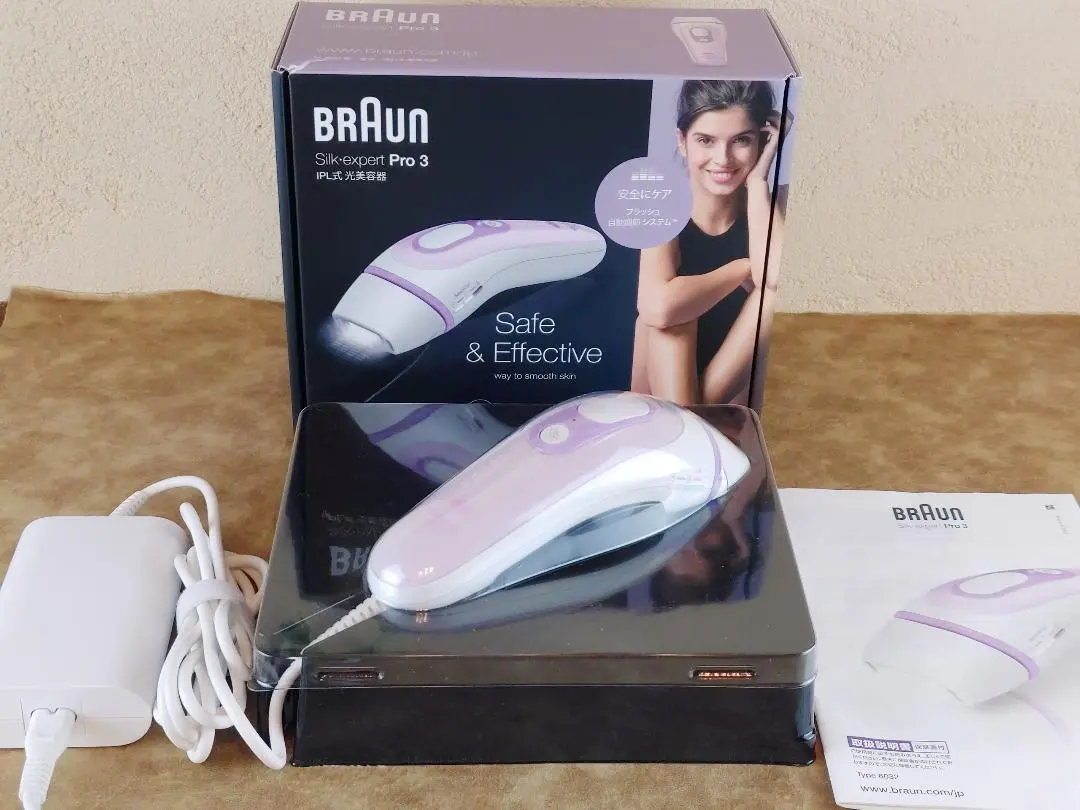 【美品・中古】BRAUN Silk・expert3 PL-3133（6032） / braun-service