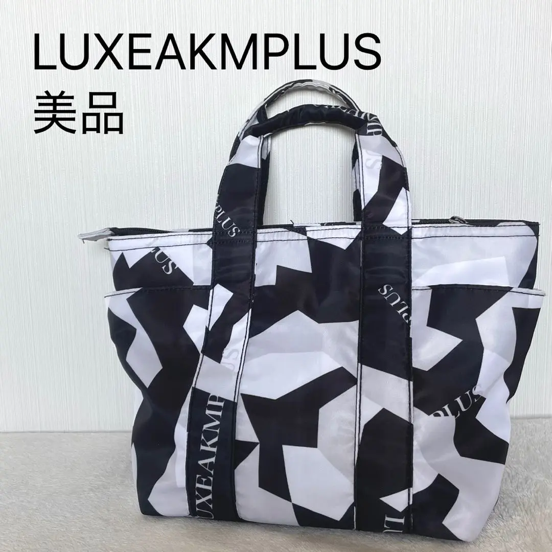 LUXEAKMPLUS キャディバッグ（黒） サブバッグ（白） セット LUXEAKMPLUS キャディバッグ（黒） サブバッグ（白） セット