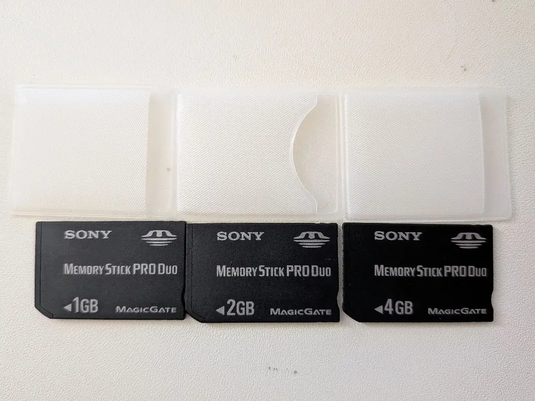 メモリースティックPRO DUO 4GB　3個セット　未開封 2025年最新】Yahoo!オークション - 4GB(メモリースティック PRO