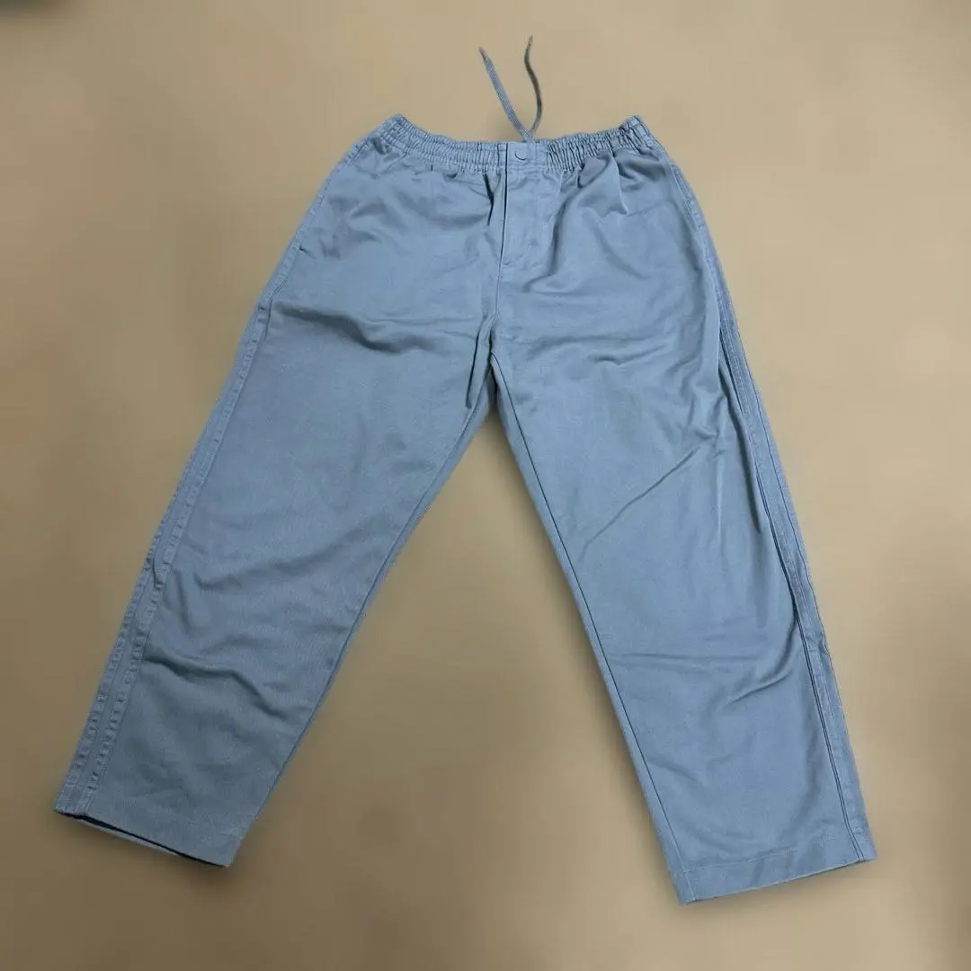 Thumbnail of Adidas Light Blue Elastic Waist Pants