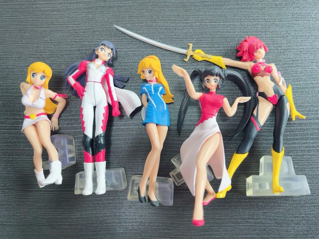トレーディングフィギュア キューティーハニー 全5種 カラバリ3種 トレーディングフィギュア キューティーハニー 全5種 カラバリ3種