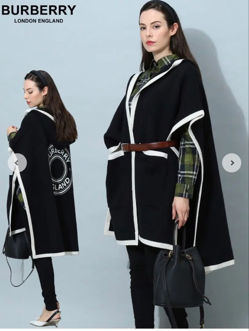 2025年最新】BURBERRY ポンチョ・ケープコートの人気アイテム