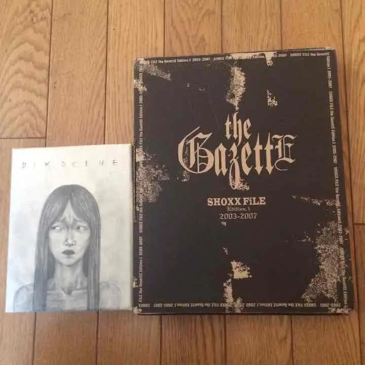 the GazettE SHOXX File Edition.1 03～07 The Gazette - Shoxx File Volume 1 & 2 set Visual Kei
