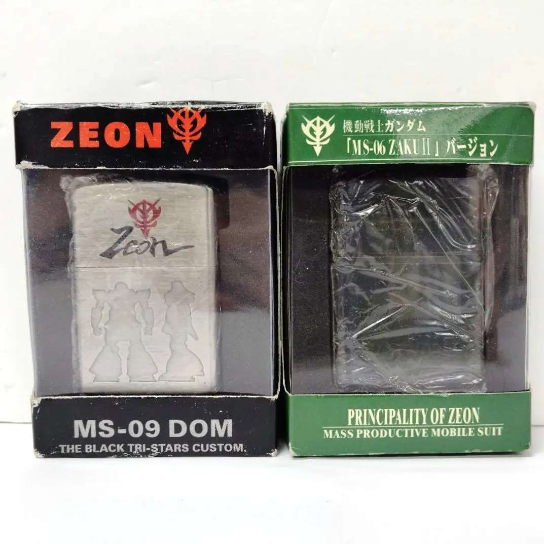 Zippo 機動戦士ガンダム  ZEON MS−09 DOM  新品 未使用品 機動戦士ガンダム ZEON MS-09 DOM ZIPPO ドム 黒い三連星｜Yahoo