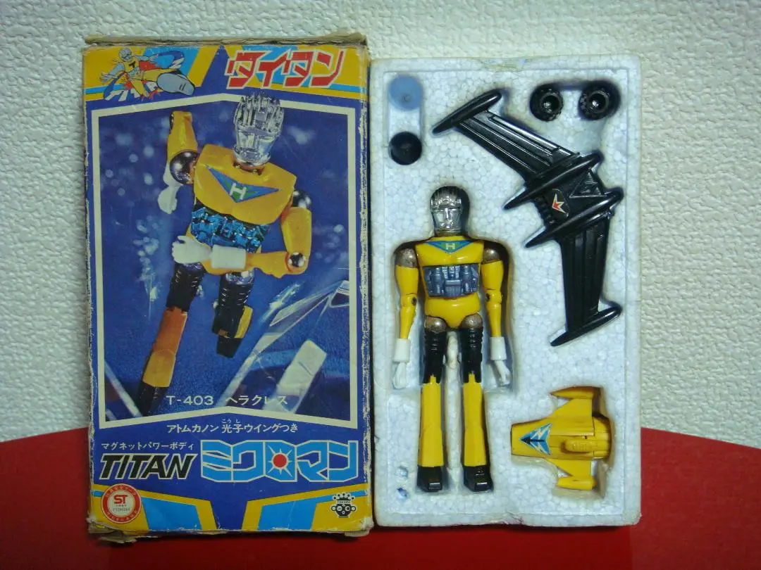 MICROMAN　＊タイタン　T４０２ペガサス＊【昭和のミクロマン】 ミクロマン・タイタンT402ペガサス 展示中 in Museum of