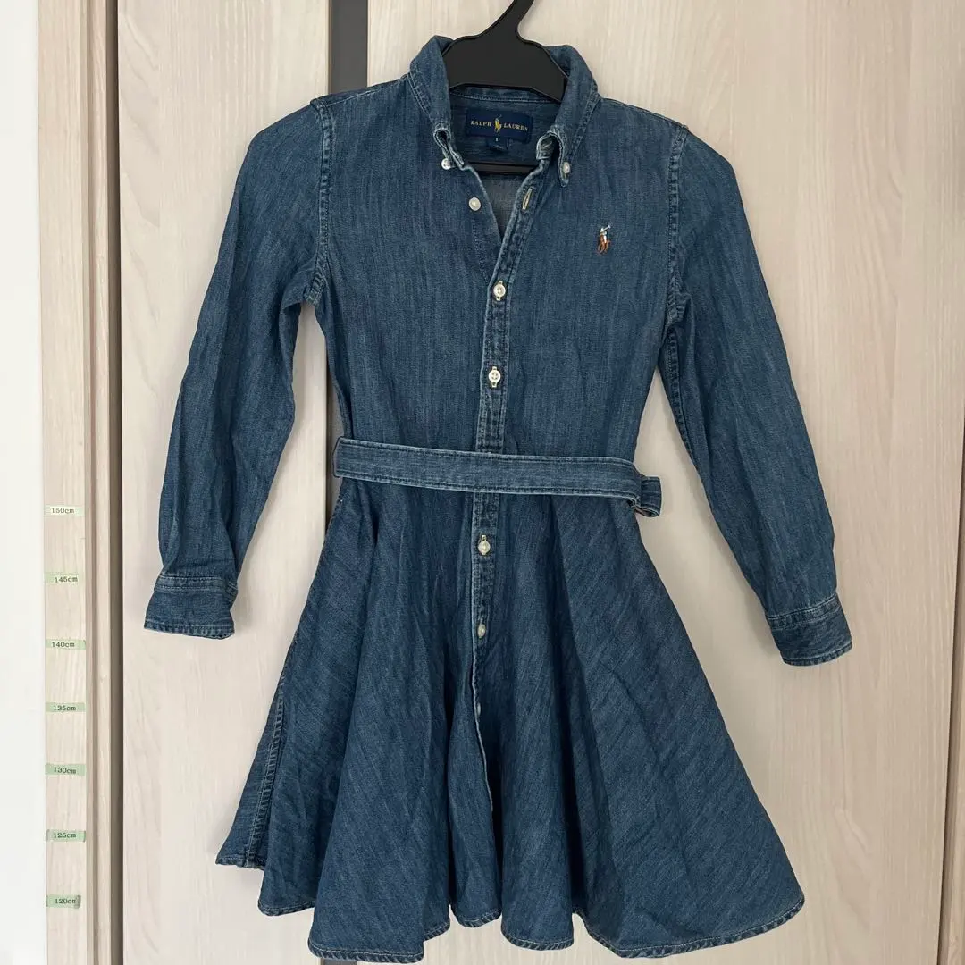 Thumbnail of Ralph Lauren denim dress, size 6, 120cm