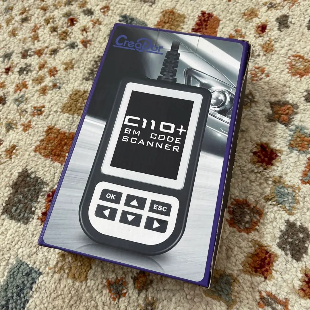 C110 BMW SCANNER 故障診断機 BMW（&MINI）用の故障診断機を買ってみる：Creator社製C110+/