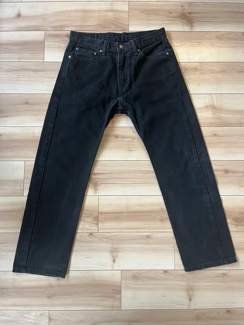 Thumbnail of Levi's 505 Made in Egypt Black Denim W33L30