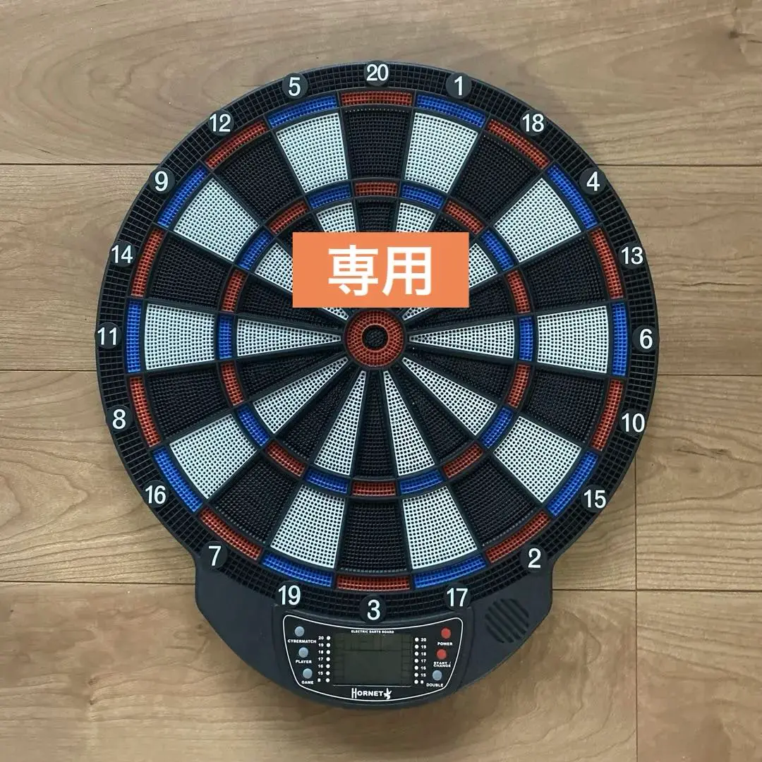 Hornet 電子ダーツボード ELECTRIC DARTS BOARD HORNET液晶採点 ダーツ盤の通販 by K｜ラクマ