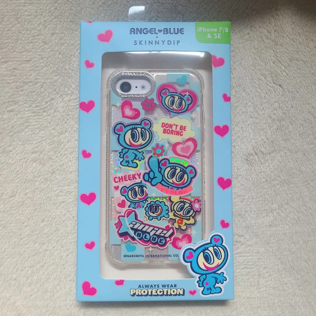 SKINNYDIP エンジェルブルー　iPhone14Pro ナルミヤ ナルミヤキャラクターズ | SKINNYDIP LONDON 日本公式