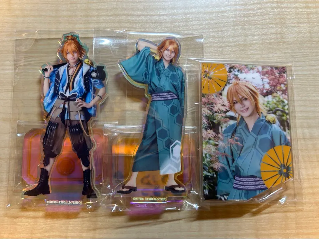 Thumbnail of Stage play Touken Ranbu Uratarou Kotetsu Acrylic Stand 3-piece set