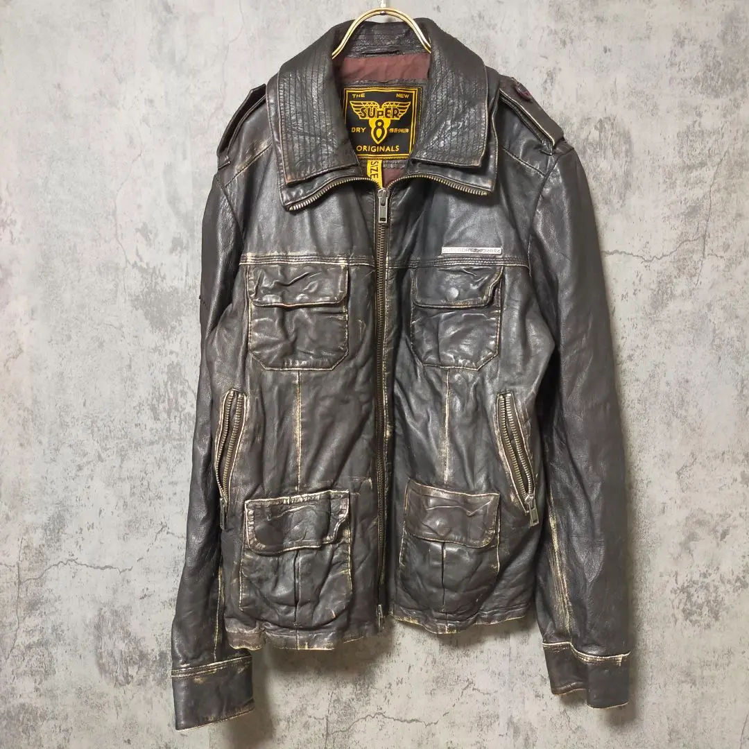 R*w様 極度乾燥 SUPERDRY レザージャケット R*w様 極度乾燥 SUPERDRY レザージャケット
