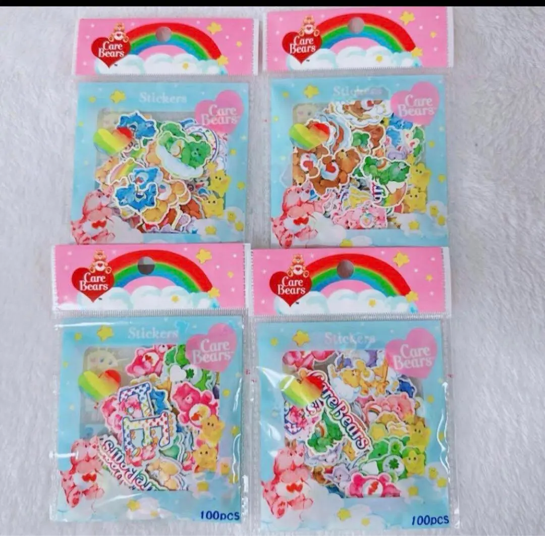 Thumbnail of Care Bears Stickers 4 Packs Care Bear Flake Stickers
