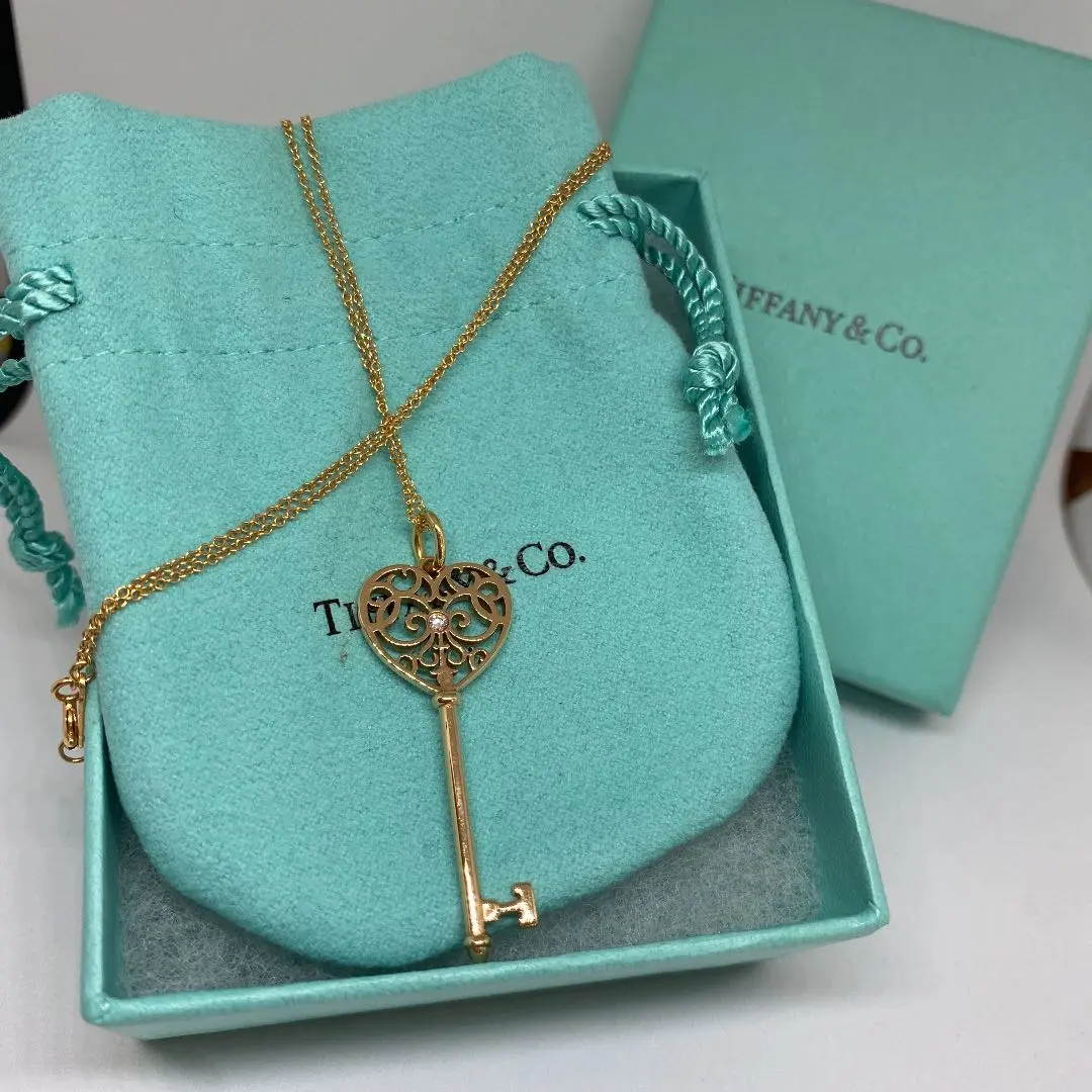 TIFFANY ティファニー エンチャント ハートキー ネックレス サファイア 2025年最新】エンチャントハートキーの人気アイテム - メルカリ