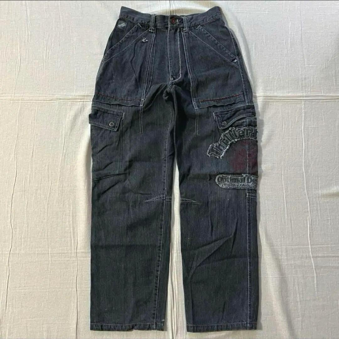 THRILLER DNM ブラック フィッシングパンツ Lsize THRILLER DNM ブラック フィッシングパンツ Lsize - メルカリ