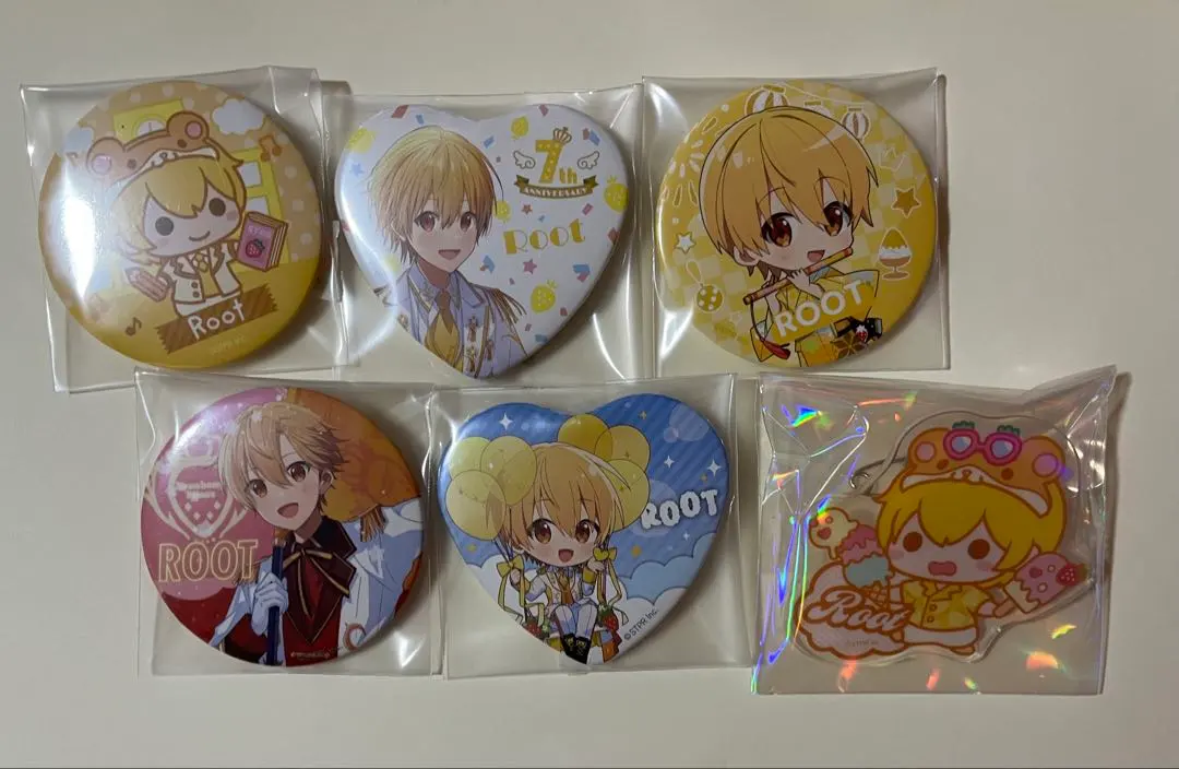 Thumbnail of Root (from "Strawberry Prince") can badge