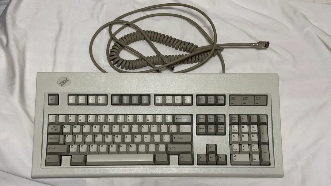 IBM Model M グレー 有線キーボード 本体 2025年最新】IBM Model M キーボードの人気アイテム - メルカリ