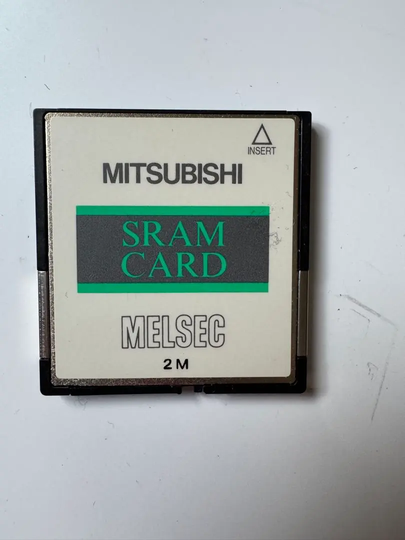 Thumbnail of [Used Item] Mitsubishi Electric MELSEC SRAM Card 2M Memory Card for PLC