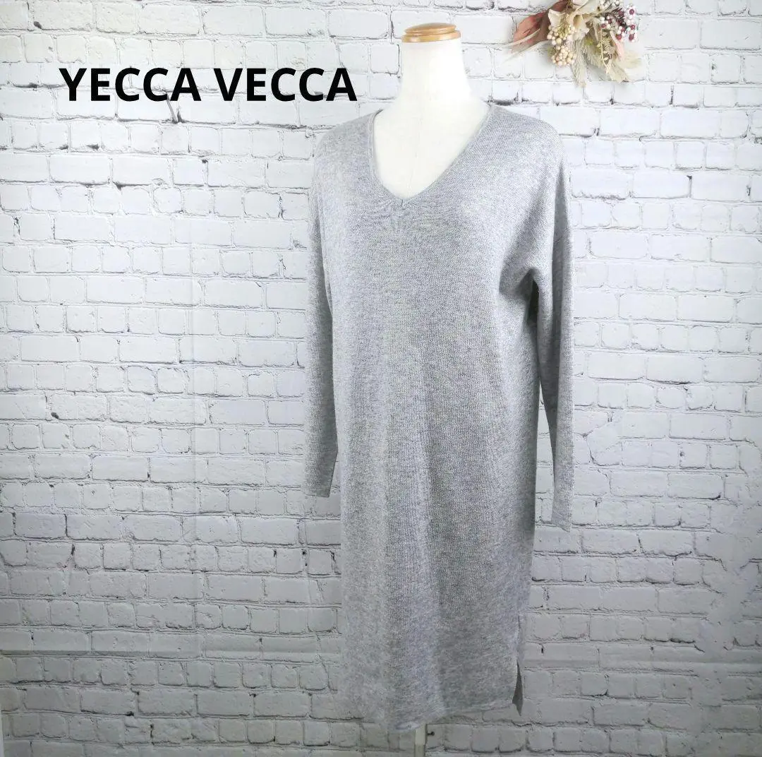 Thumbnail of ☆YECCA VECCA☆ Long Dress, Gray系, V-neck, Free Size