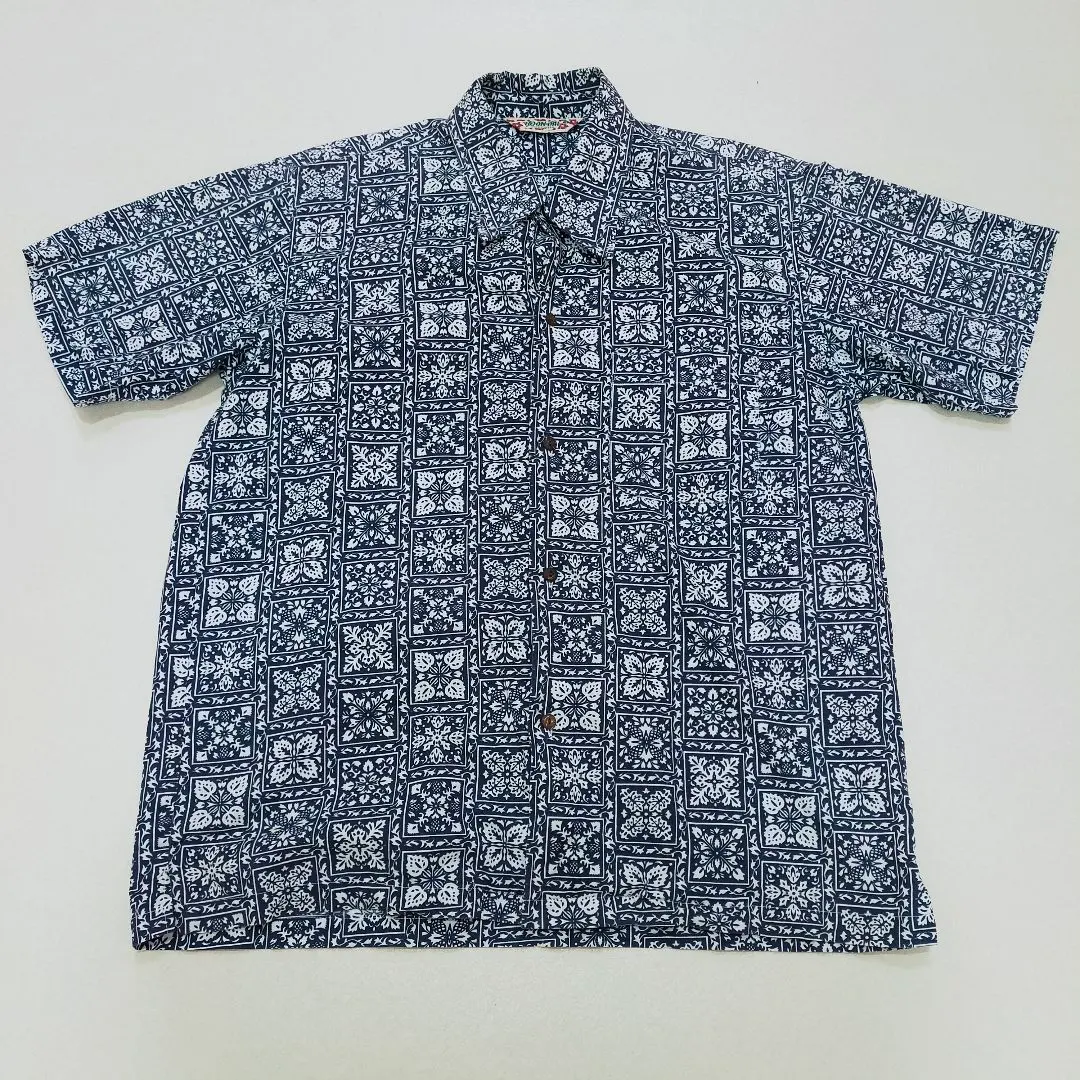 BOON PAL 圖案襯衫 棉質 短袖襯衫 USED 的縮圖