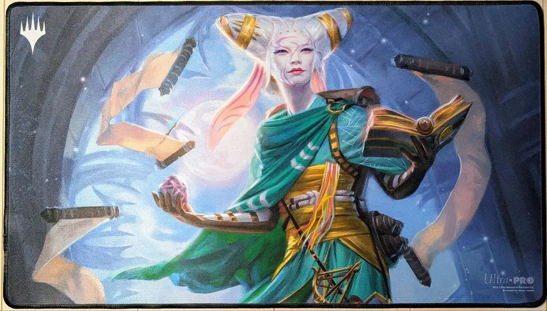 【未使用】MTG　イニストラード：真紅の契　ソリン　プレイマット 未使用】MTG イニストラード 真紅の契 ソリン プレイマット