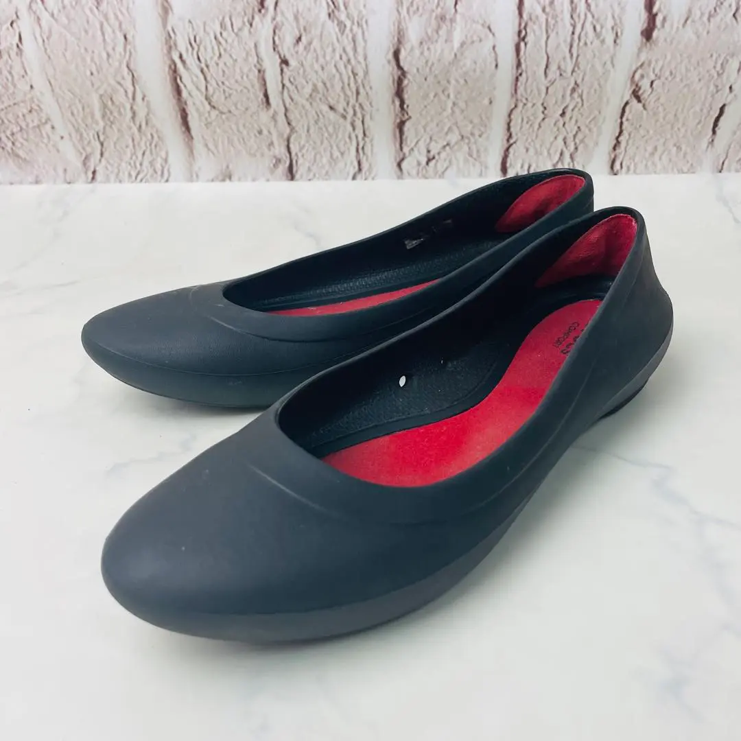 【新品】crocs　クロックス　アリスワーク　24センチ　ブラック ヨドバシ.com - crocs クロックス アリス ワーク レディース