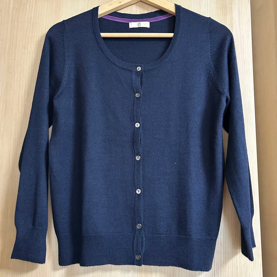 Thumbnail of AT Afternoon Tea Cardigan, Navy, Size M, Excellent Condition