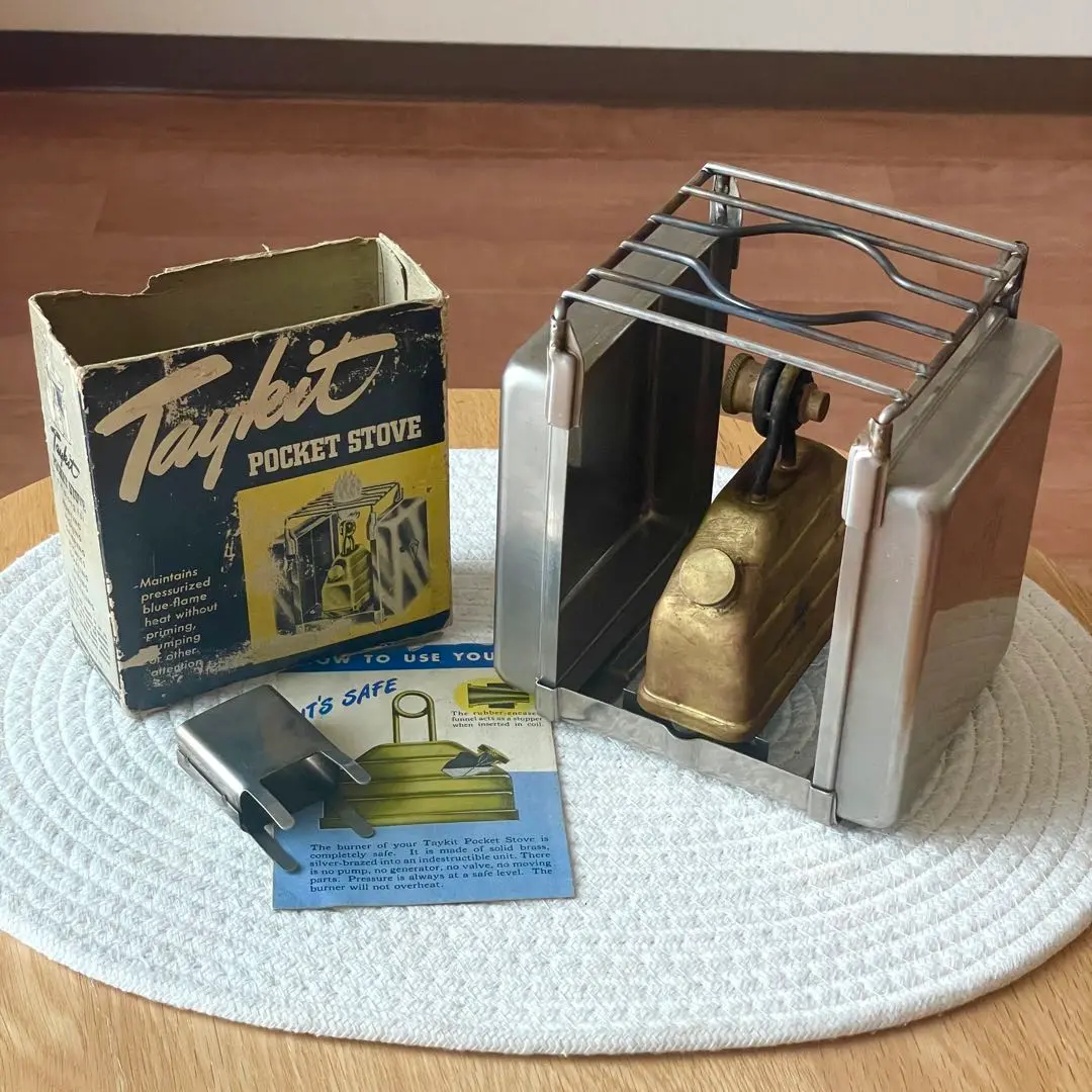 TAYKIT Pocket Stove タイキット ポケットストーブ コンパクト taykit pocket stove アメリカ - 北欧キャンプストーブと