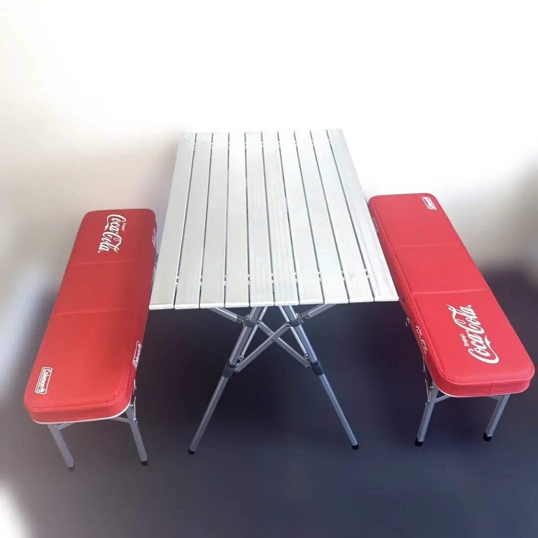 引き取り限定　希少　レトロ　コカコーラ　ベンチ　スチール製 引き取り限定 希少 レトロ コカコーラ ベンチ スチール製