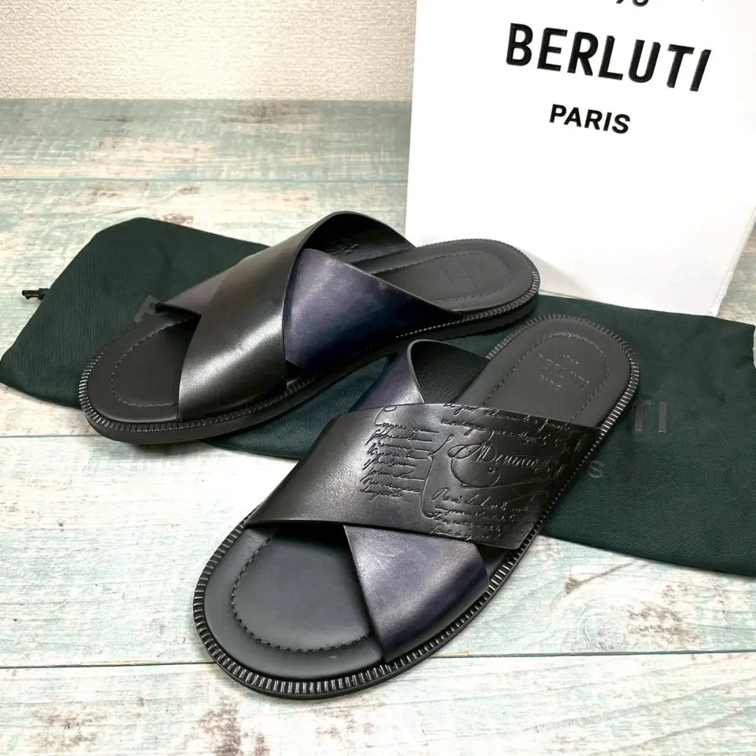 【新品・未使用】ベルルッティ レザーサンダル 箱付き ♦︎BERLUTI サンダル サンダル ＆ サマーシューズ 紳士用 | ベルルッティ JP