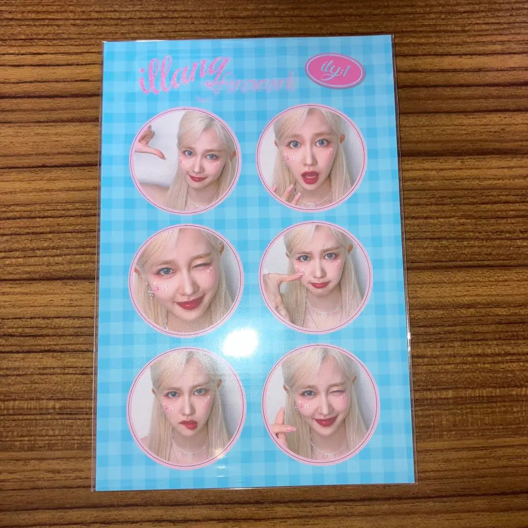 ILY:1 直筆サインチェキ ハナ アラ ロナ ナユ リリカ エルバ ポラロイド ILY:1 ナユ サイン ポラロイド チェキ