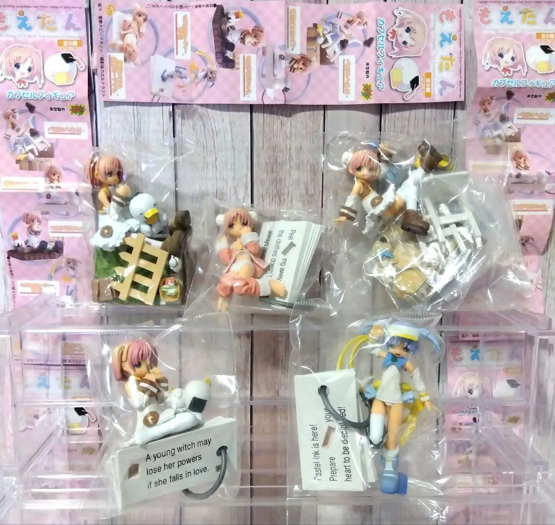 もえたん　カプセルフィギュア　全5種　シーエムズコーポレーション もえたん カプセルフィギュア 全5種 シーエムズコーポレーション
