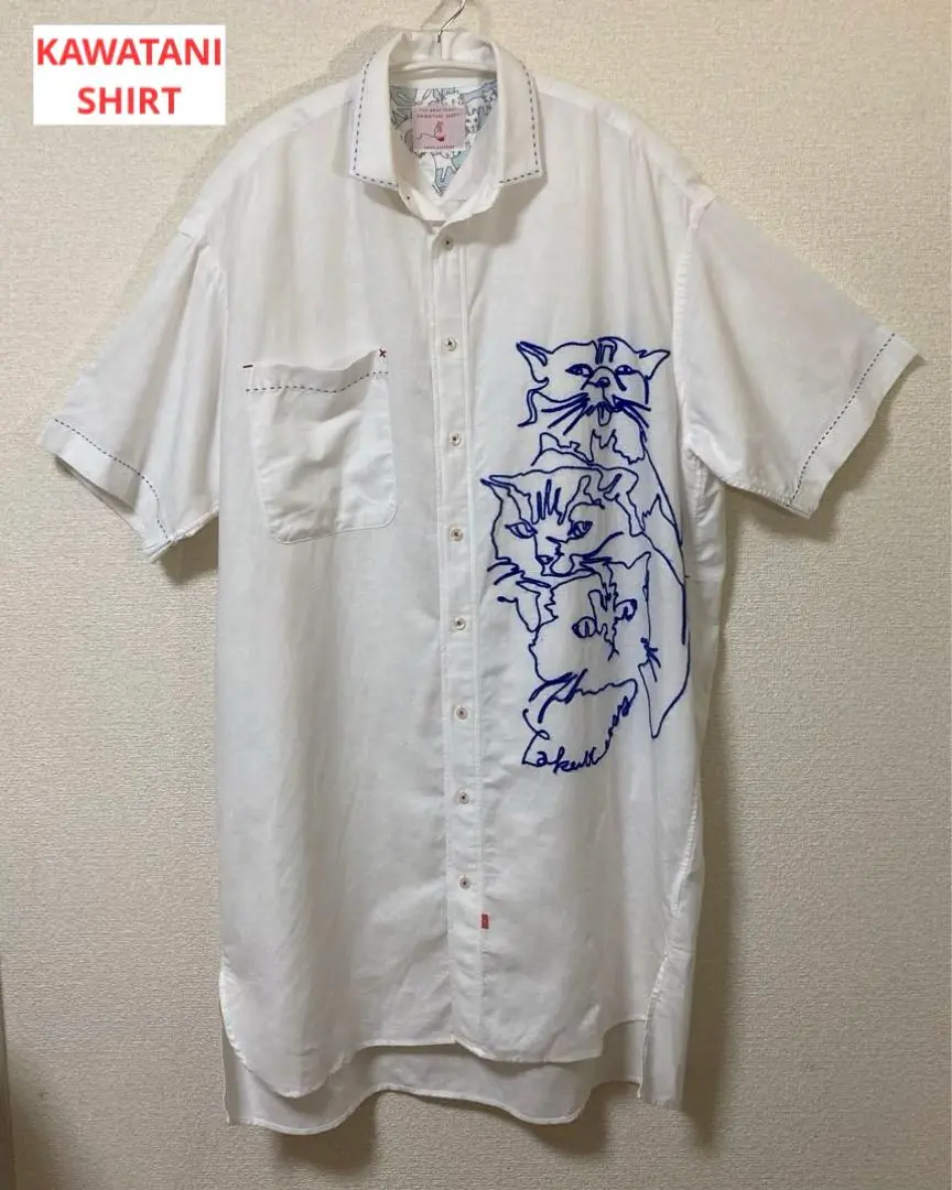 河谷シャツ　kawatani キンバーライトKimberlite ワンピース 河谷シャツkawatani キンバーライトKimberlite ワンピース