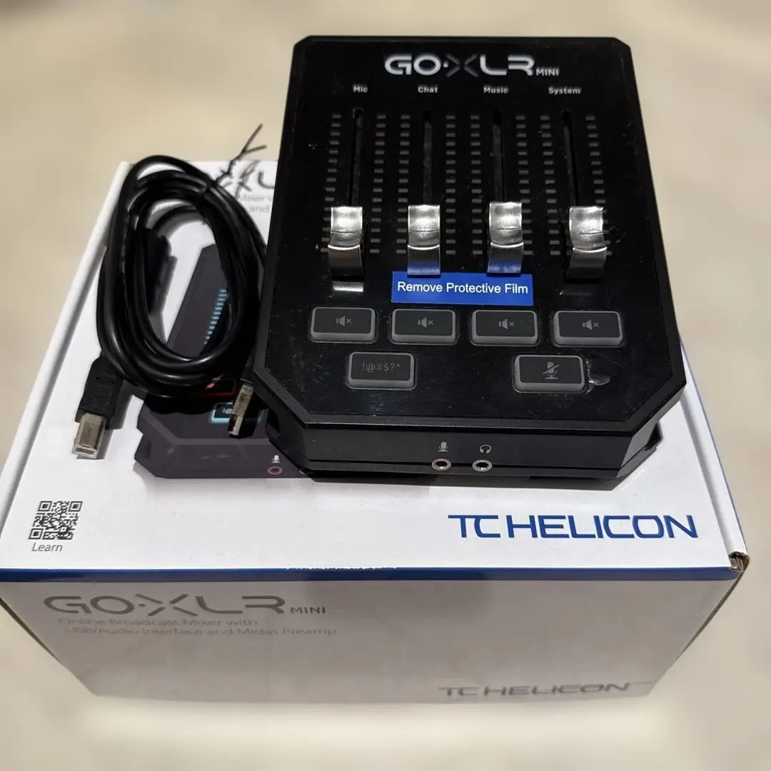 【通電のみ確認済み】 TC HELICON GO XLR 通電のみ確認済み】 TC HELICON GO XLR