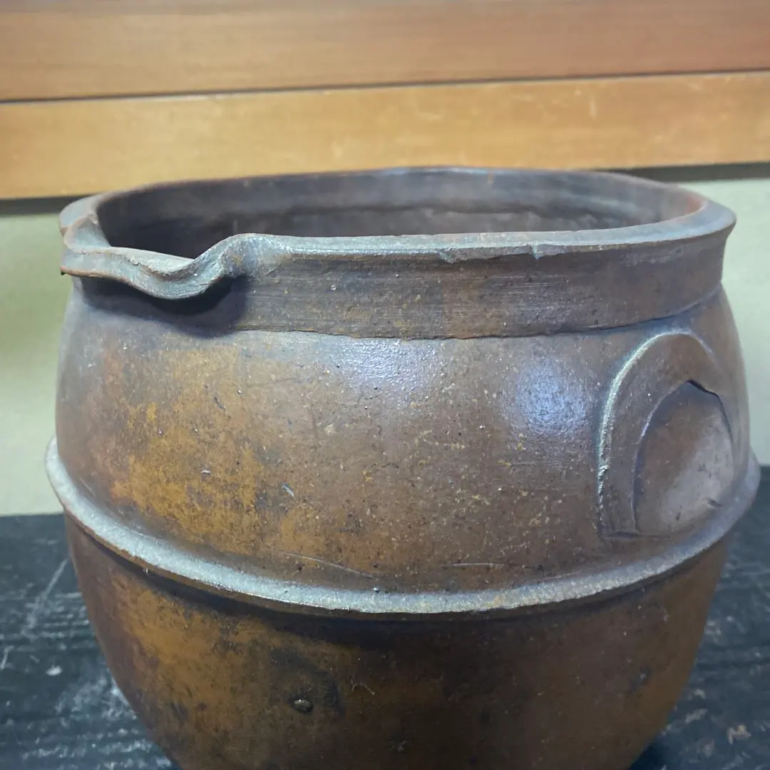 備前置水指 三日月 一文字 的縮圖