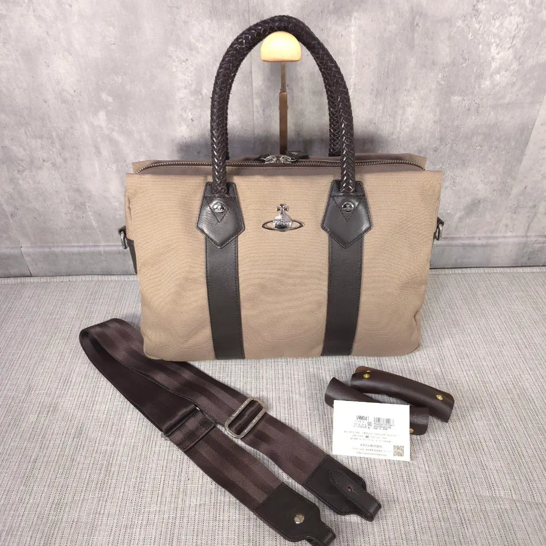超美品　ヴィヴィアン　ウエストウッド　2way　ブリーフケース　ショルダーバッグ 楽天市場】ヴィヴィアンウエストウッド（ビジネスバッグ
