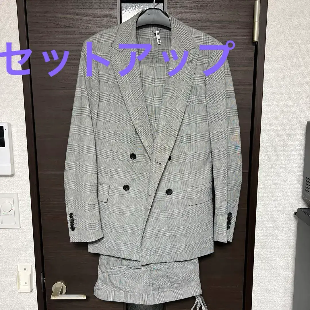EDIFICE LABOUCLE ノーカラージャケット ネイビー　XL 18SS 楽天市場】【SALE／30%OFF】EDIFICE E.6ボタン ダブル